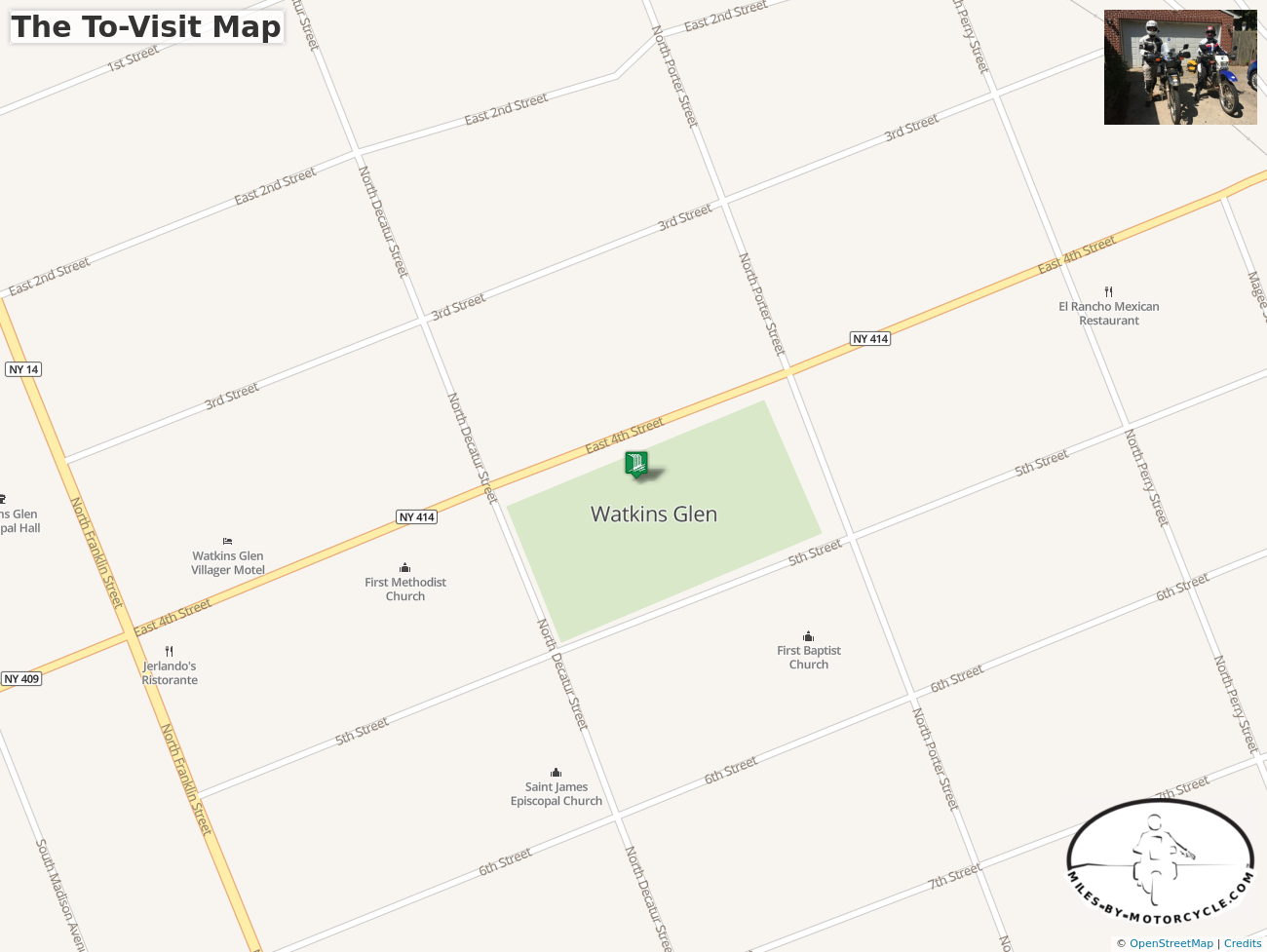 The To-Visit Map