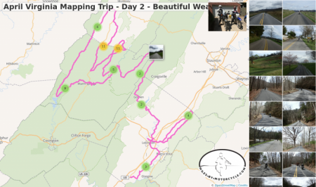 April Virginia Mapping Trip - Day 2 - Beautiful Weather