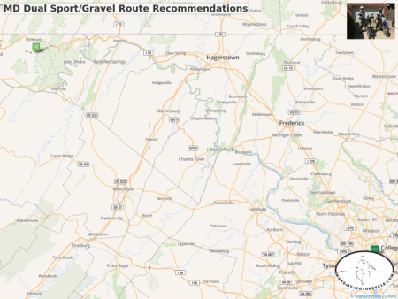 MD Dual Sport/Gravel Route Recommendations