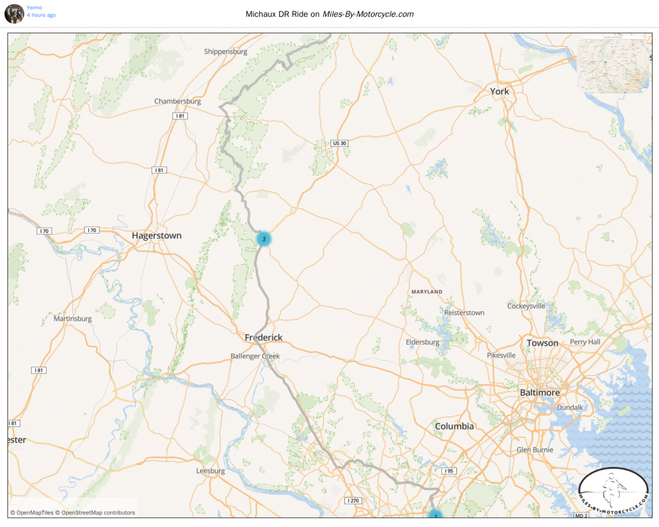 Michaux DR Ride