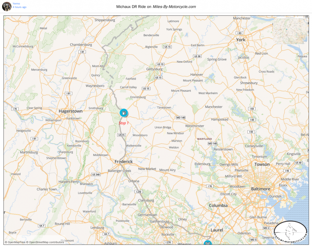 Michaux DR Ride