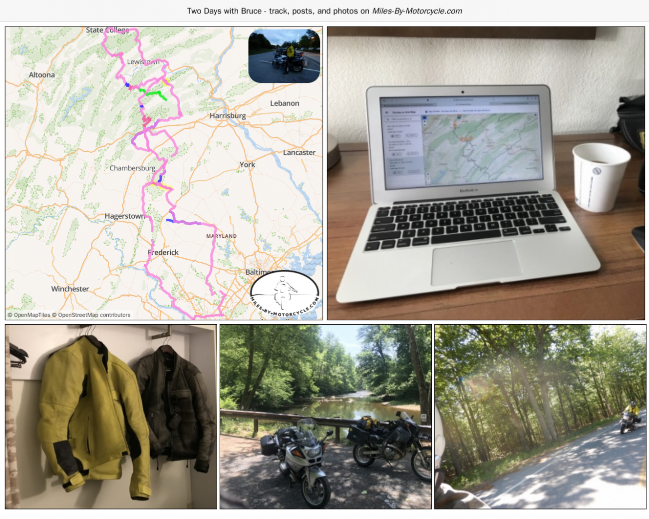 Two Days with Bruce - track, posts, and photos