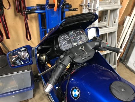 Fairing and rear cowling