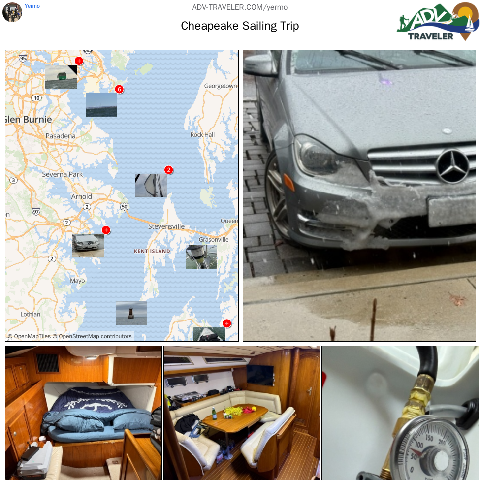 Cheapeake Sailing Trip