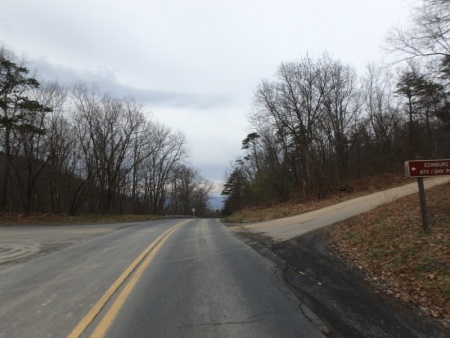 Route 675 heading towards Edinburg, Va