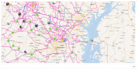 Map Explorer Search Results