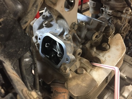 DR650SE valve adjustment.