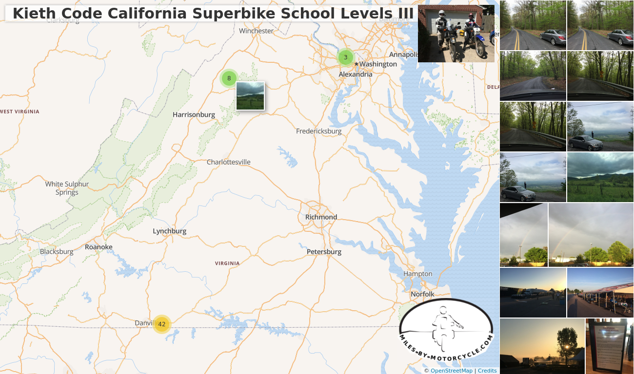 Kieth Code California Superbike School Levels III and IV