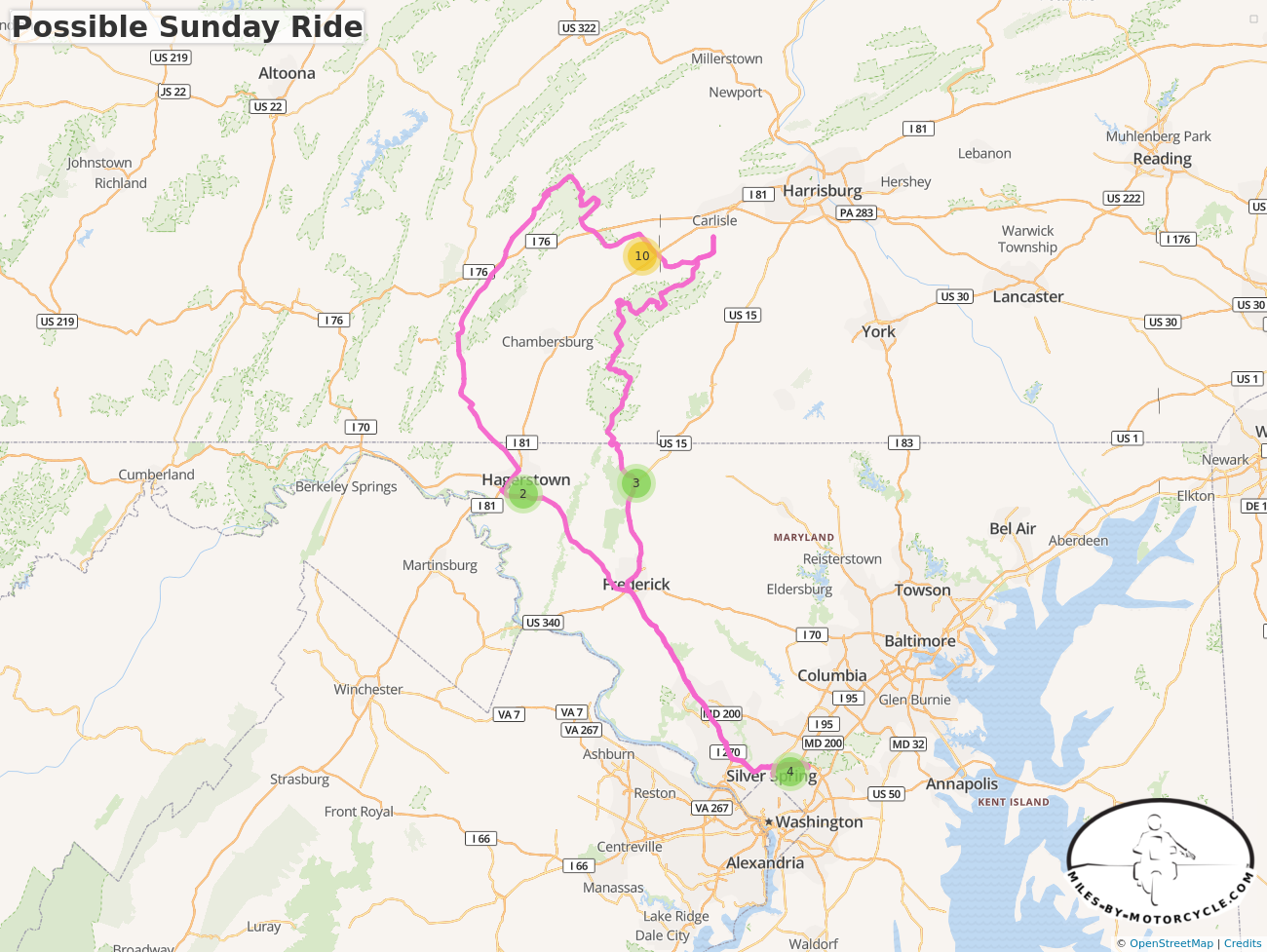 Possible Sunday Ride