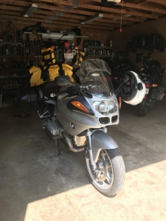 Taking yhe R1100S. 