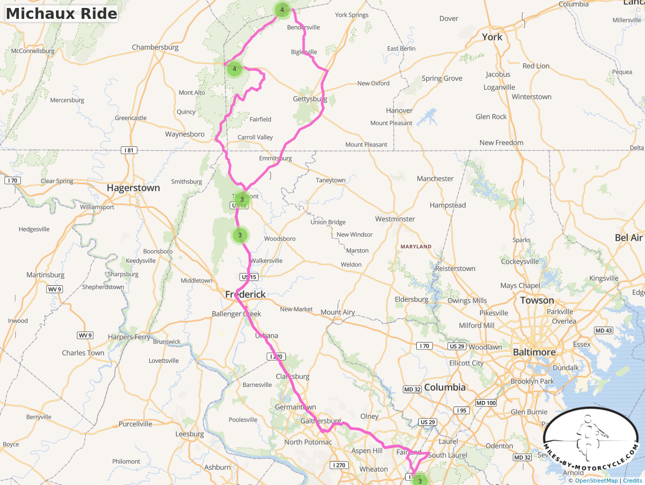 Michaux Ride