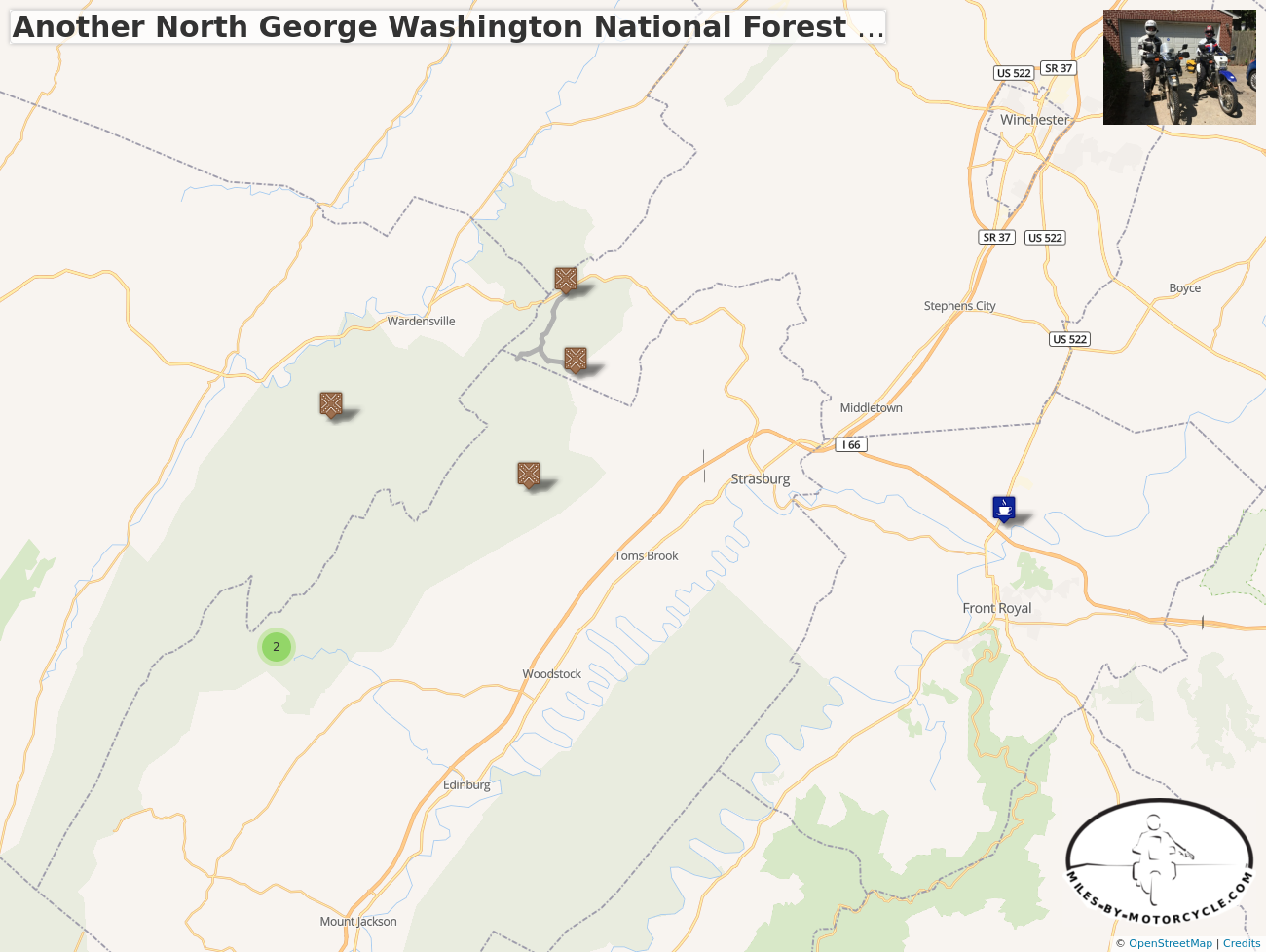 Another North George Washington National Forest Gravel Roads Ride