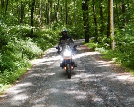 Scott Bradley on his 2009 R1200GS.