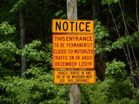 Frederick Muncipal Watershed roads to close