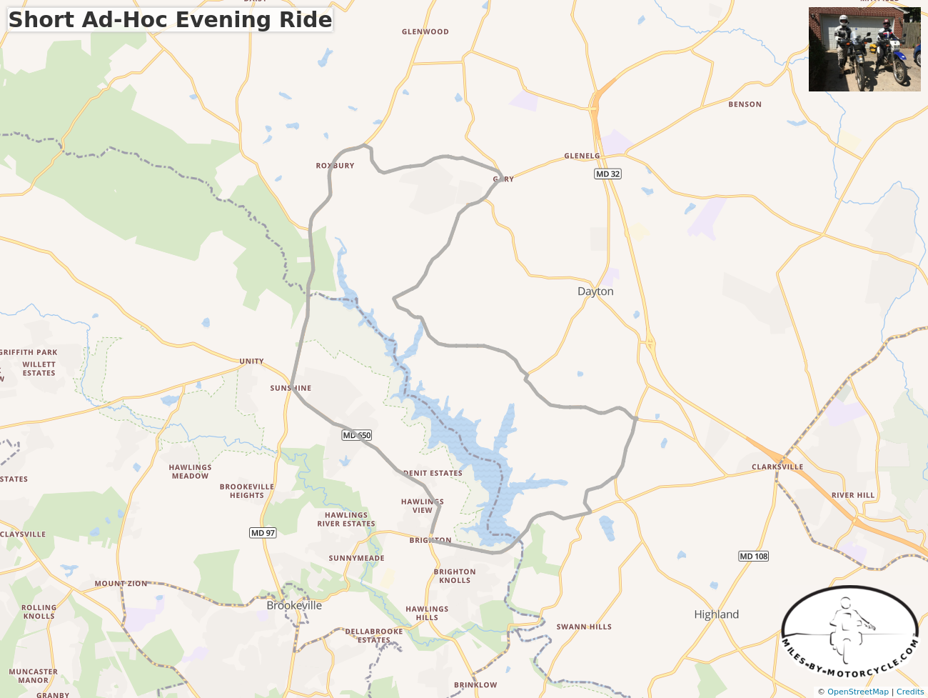 Short Ad-Hoc Evening Ride
