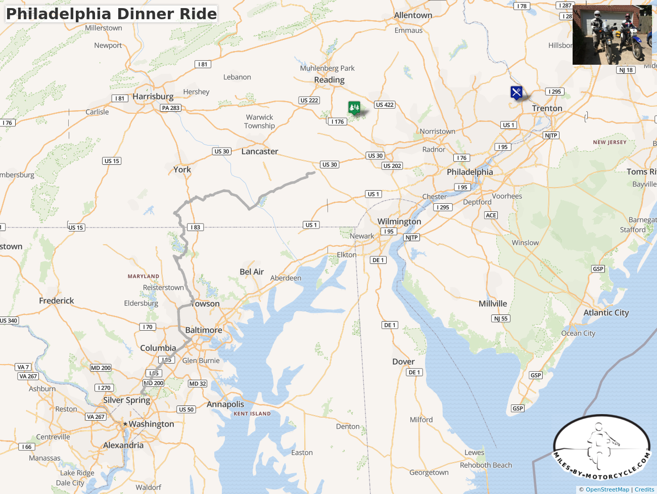 Philadelphia Dinner Ride
