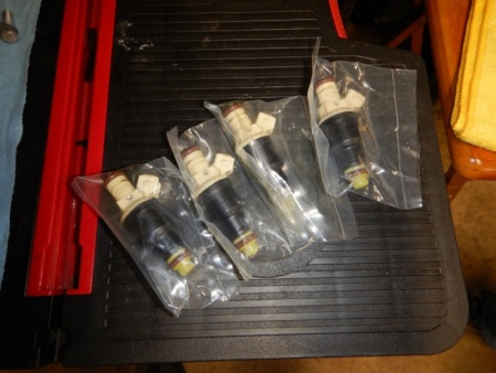 Freshly serviced injectors from Mr Injector.