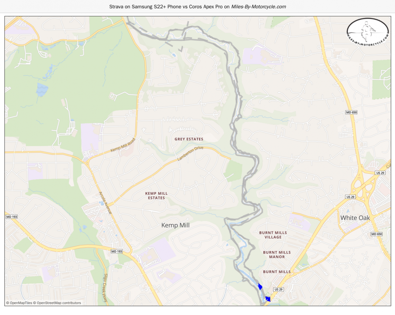 Strava on Samsung S22+ Phone vs Coros Apex Pro