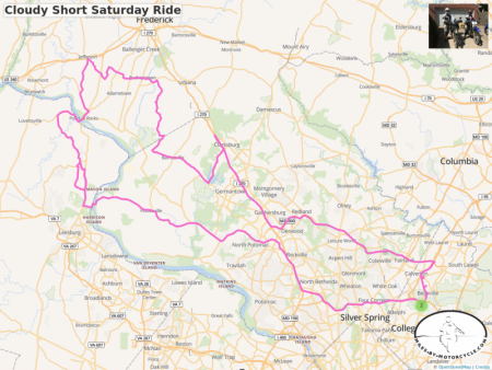 Cloudy Short Saturday Ride