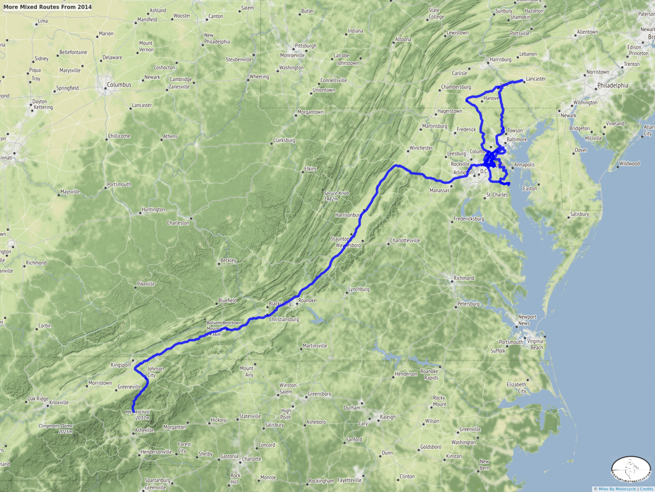 More Mixed Routes From 2014