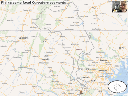 Riding some Road Curvature segments