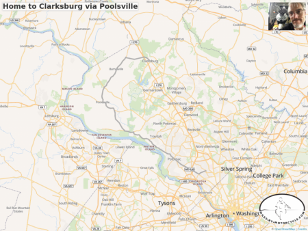 Home to Clarksburg via Poolsville