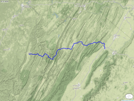 US 55 VA/WV