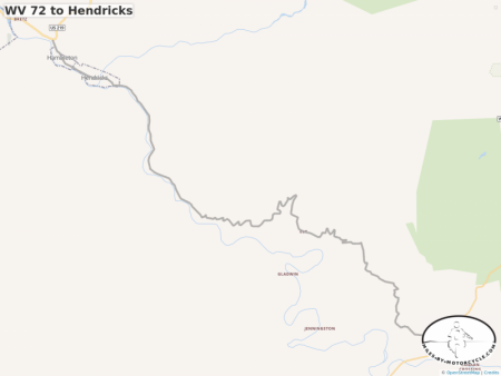 WV 72 to Hendricks
