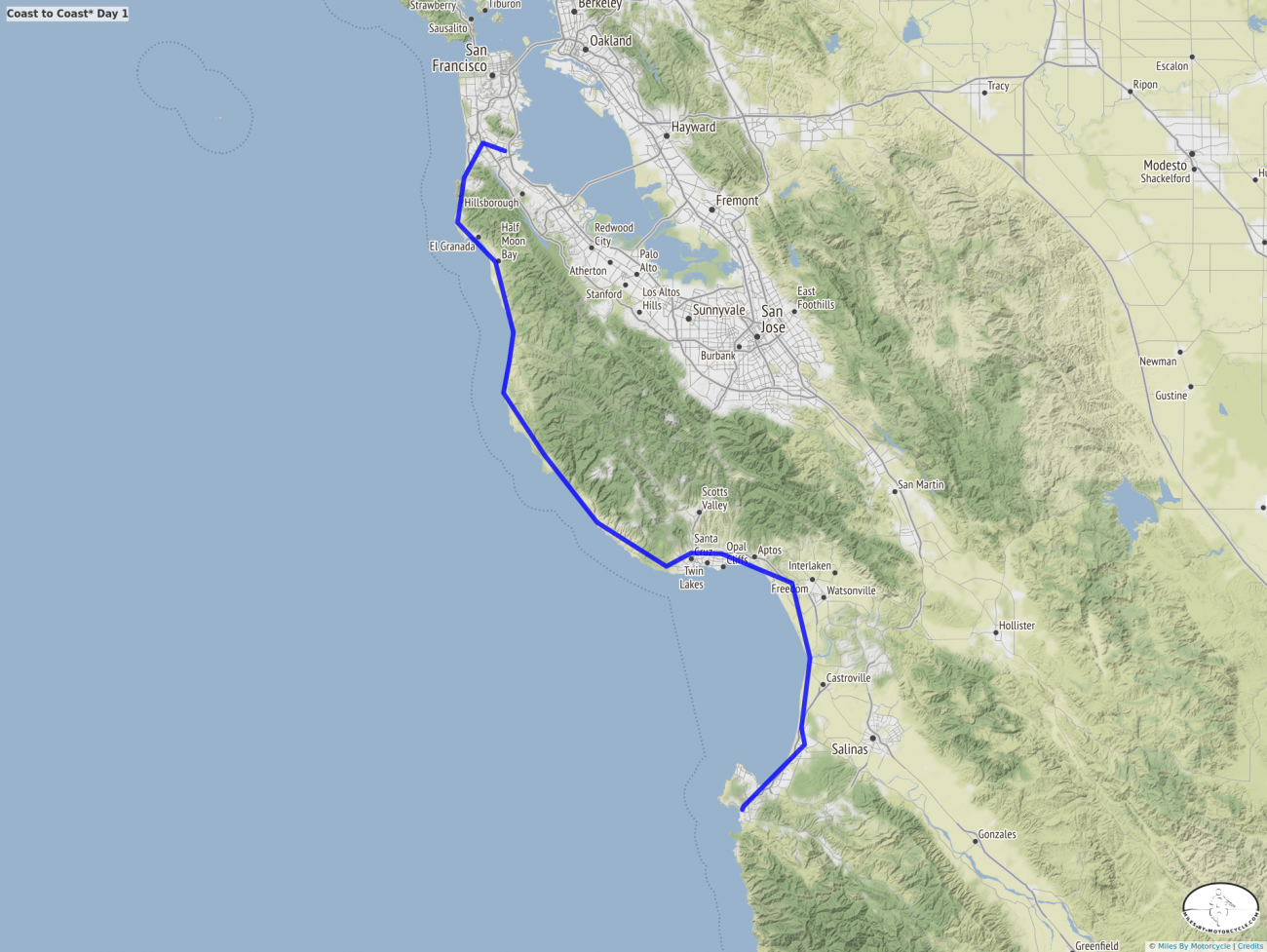 Coast to Coast* Day 1