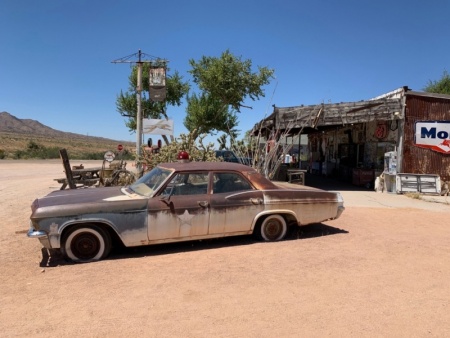 Route 66 between Kingman and Seligman, Arizona