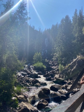 Fish Creek Falls area
