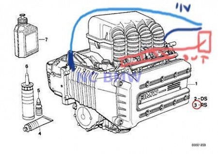 K100RS Crankcase Breather Modification