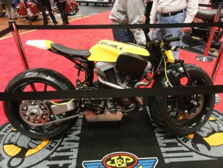 Strange Custom Motorcycle