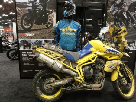 Triumph Tiger Ralley Bike