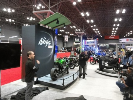 Kawasaki H2R Stretched Drag Bike 