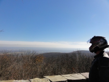 Gambrills Park Road Overlook over Frederick Maryland