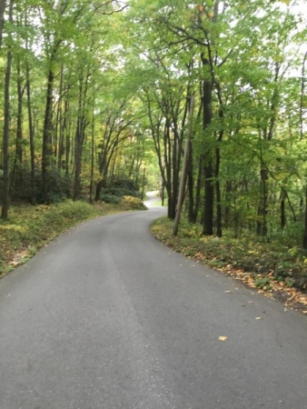 A wonderful little mountain road.