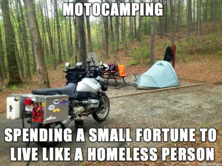 Moto Camping