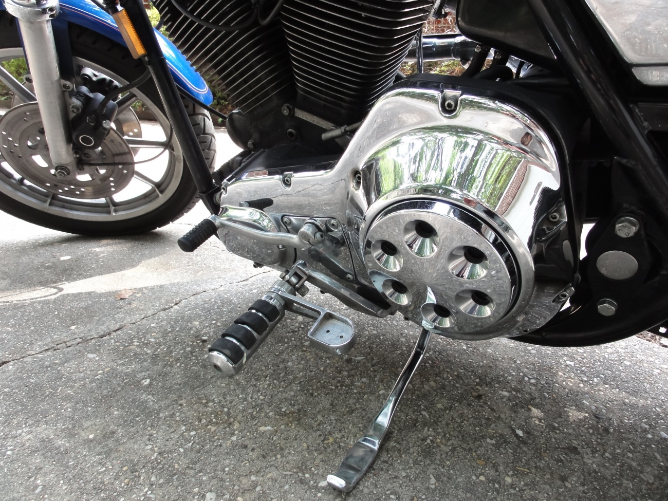 92 FXRS Left Side Detail and Peg.