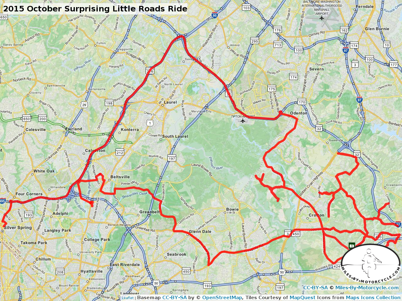 2015 October Surprising Little Roads Ride