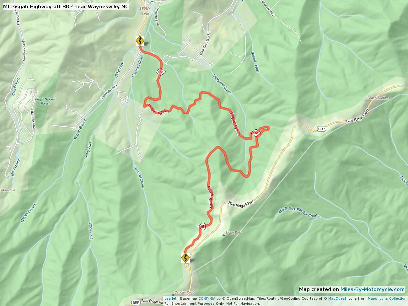 Mt Pisgah Highway off BRP near Waynesville, NC