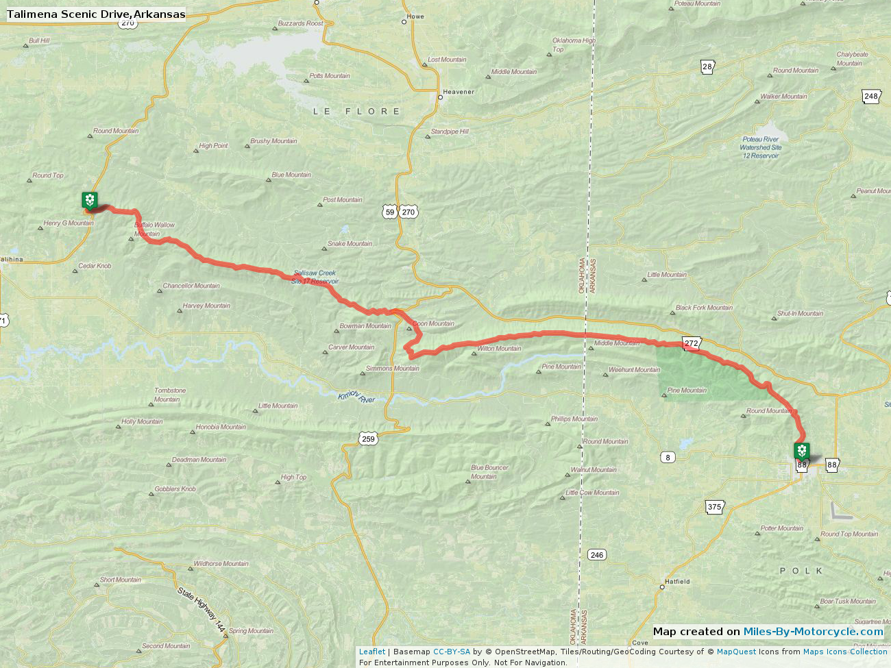 Talimena Scenic Drive,Arkansas