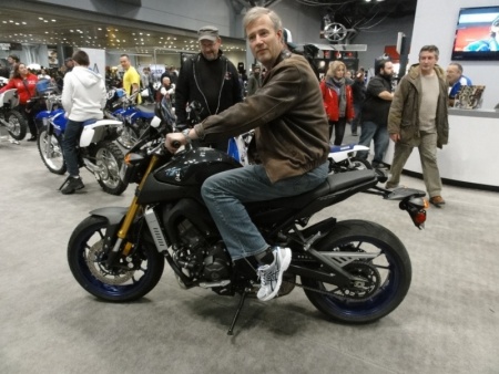 Duncan on the Yamaha FZ-09