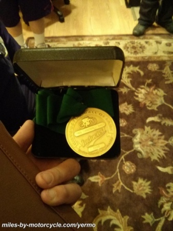 Erwin Cannon Ball Baker's Hall of Fame Medal