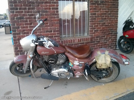 Crazy Indian with Dirt on It