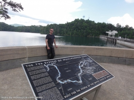 Me at the Hiwasee Dam.
