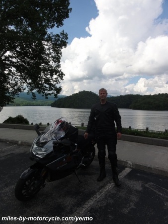 Duncan at the Hiwasee Dam