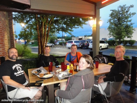 Dinner with Megan and Fancois