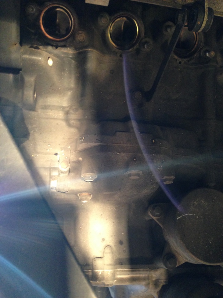 Front of engine